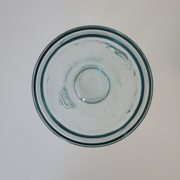 Teavana Recycled Drinking Glass Tumbler Cold Cup with Straw Spain - Picture 7 of 9